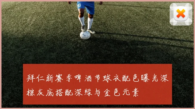 拜仁新赛季啤酒节球衣配色曝光深棕灰底搭配深绿与金色元素